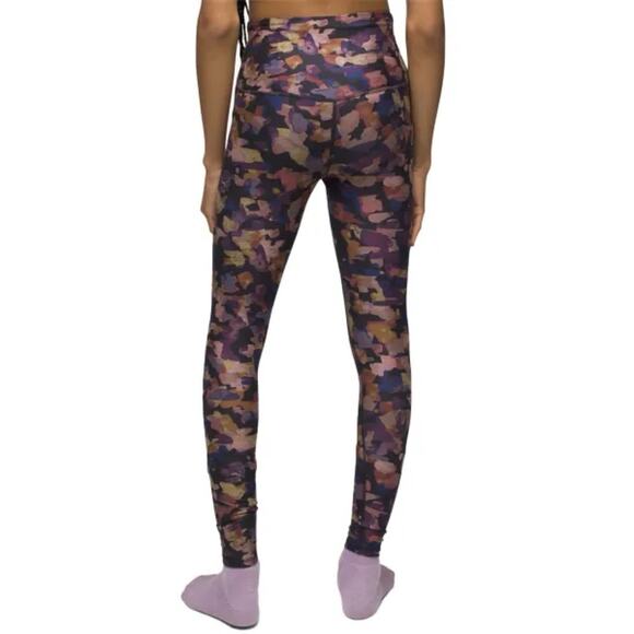 Prana Impresa 7/8 Leggings 2046021 purple blue abstract print - Picture 3 of 9